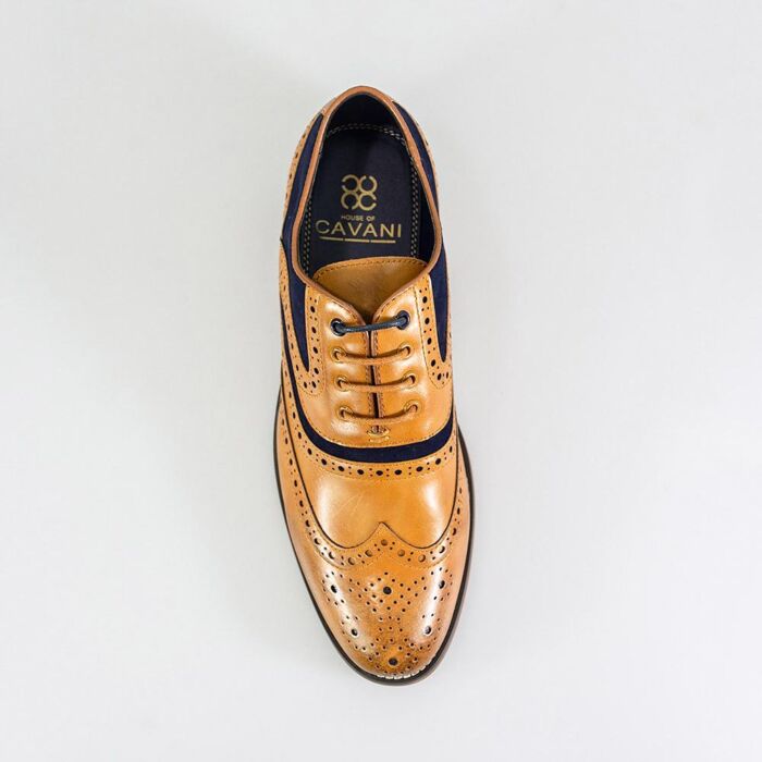 Cavani - Ethan Tan/Navy Shoes - Image 2