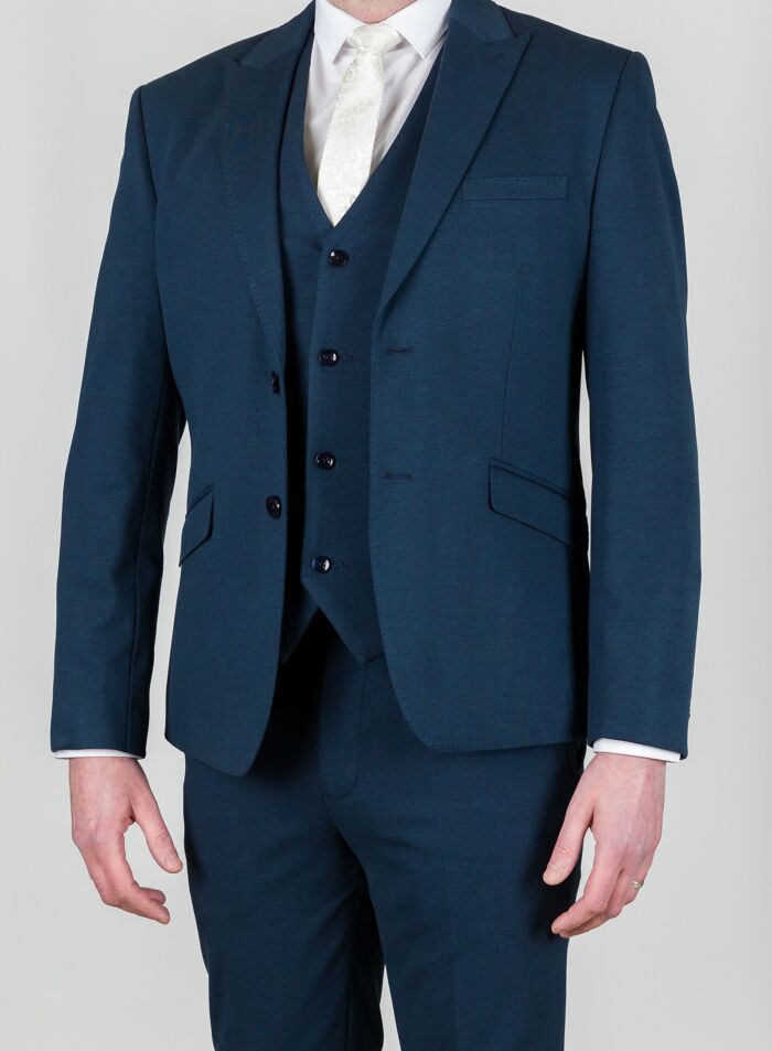 N78 Navy Three-Piece Suit